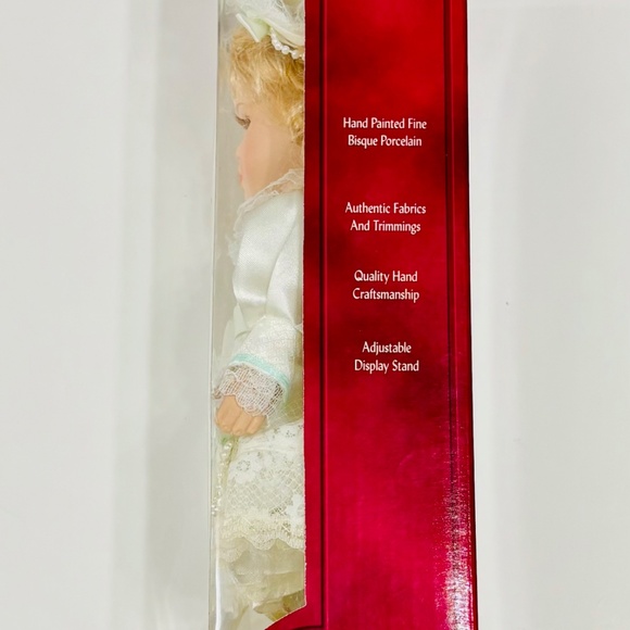 Vintage Donnatella De Roma Genuine Fine Bisque Porcelain Doll - Picture 5 of 5